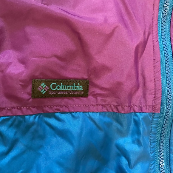 Columbia Vintage Reversible Puffer Jacket. Women’s Large - Picture 6 of 7